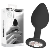 OUCH! BW Silicone Butt Plug with Removable Jewel Butt Plugs